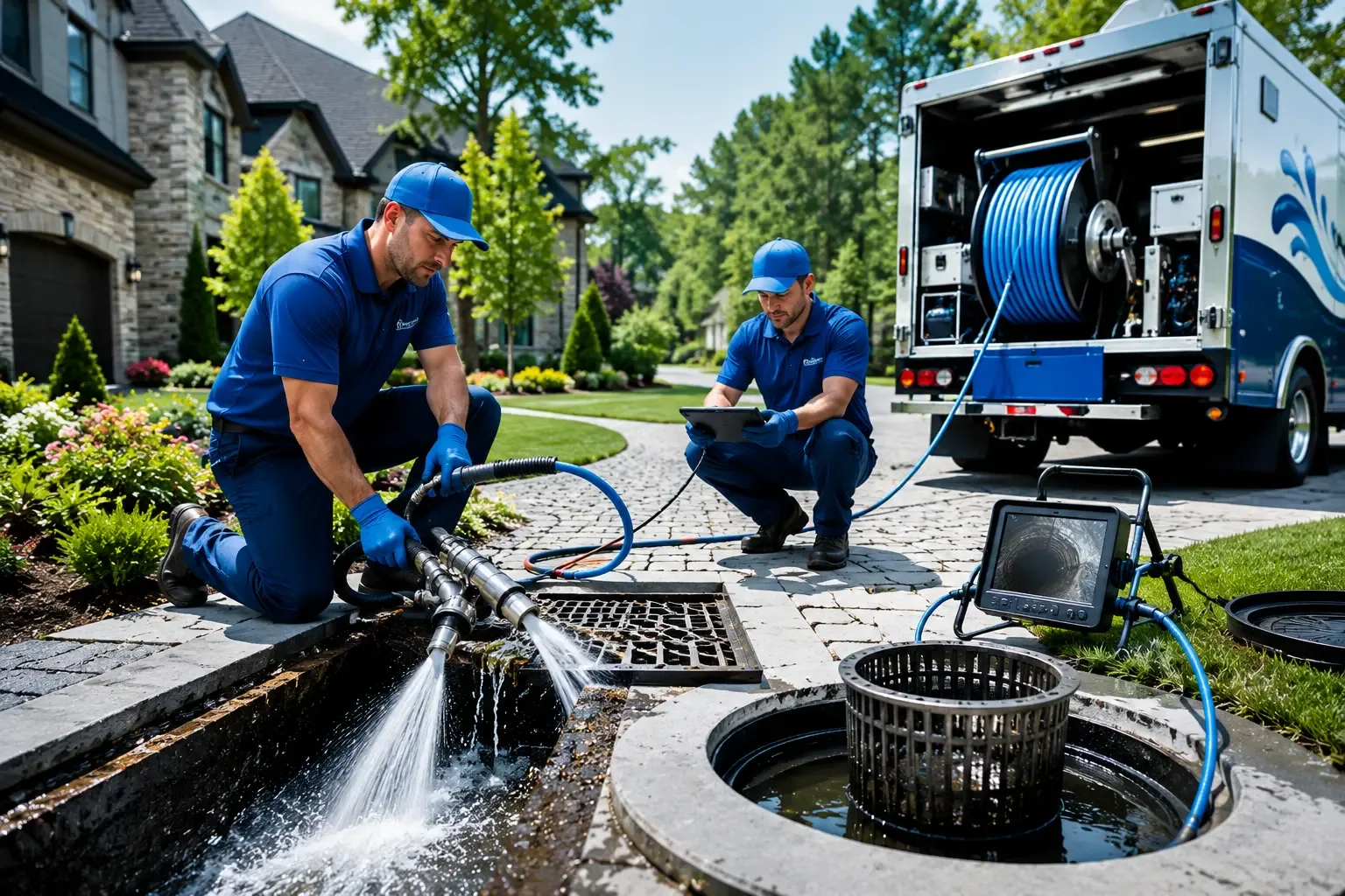 Local outdoor drain cleaning professionals in La Porte City, IA